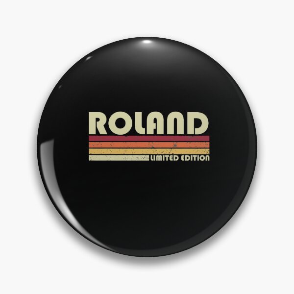 Item preview, Roland Retro Distressed Stripes Limited Edition Tennis Typography designed and sold by Holy-Verse.