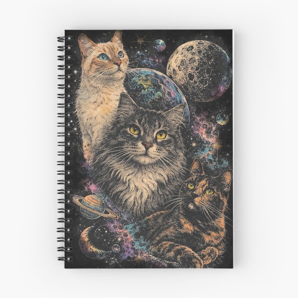 Item preview, Cat moon vintage graphic t-shirt designed and sold by Mavie Bloom.
