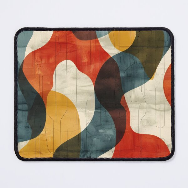 Item preview, Mid Century Modern Wall Art | Organic Abstract Shapes | Earthy Minimalist Geometric Poster designed and sold by GrinGalore.