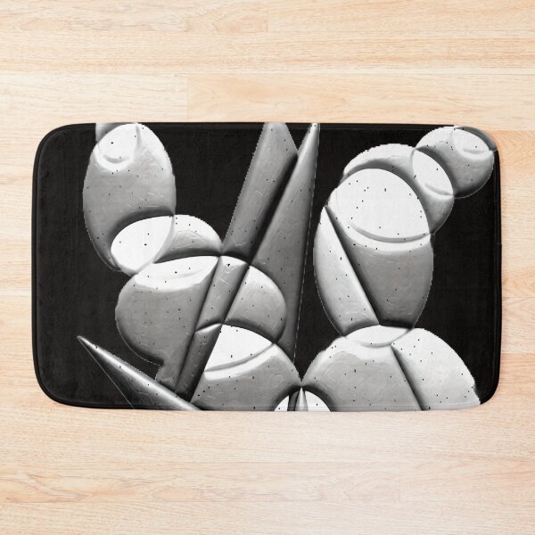 Item preview, symbols dark age C br black and white geometric abstract design designed and sold by SmashingDeals.
