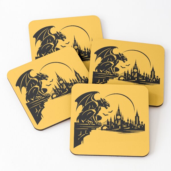 Item preview, Gargoyle Skyline-Minimalist  designed and sold by Studio77-Gothic.