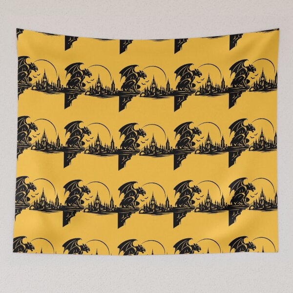 Item preview, Gargoyle Skyline-Minimalist  designed and sold by Studio77-Gothic.