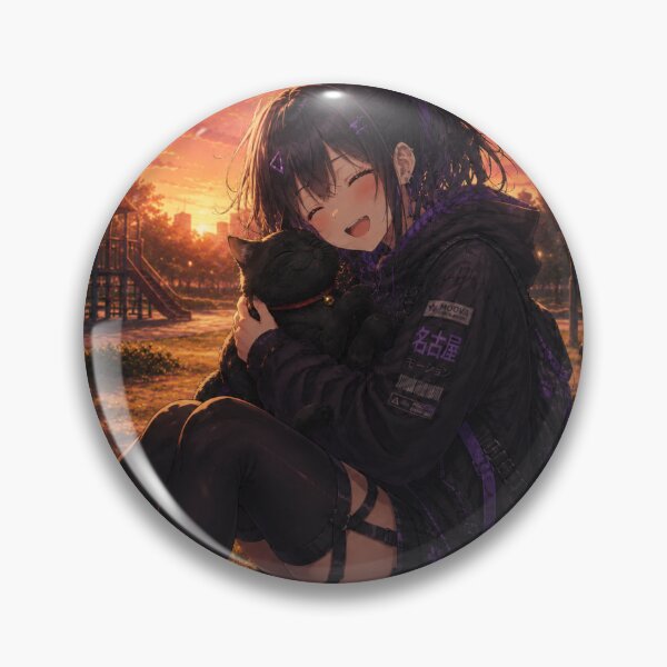 Item preview, Copy of Koshin & Kuroneko -Evening at the Park- designed and sold by KOSHIN-NO-KAZE.