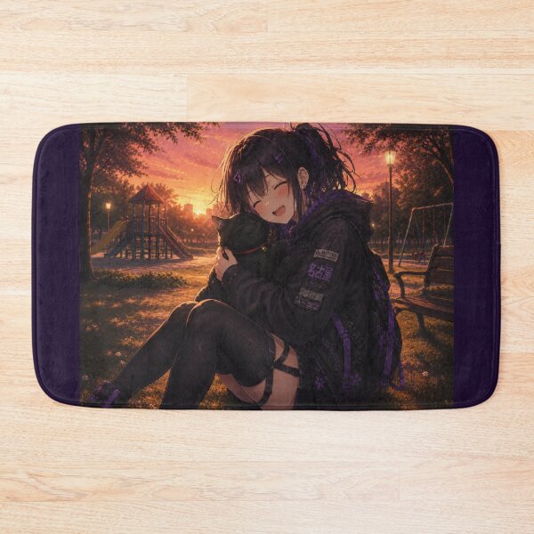 Item preview, Copy of Koshin & Kuroneko -Evening at the Park- designed and sold by KOSHIN-NO-KAZE.