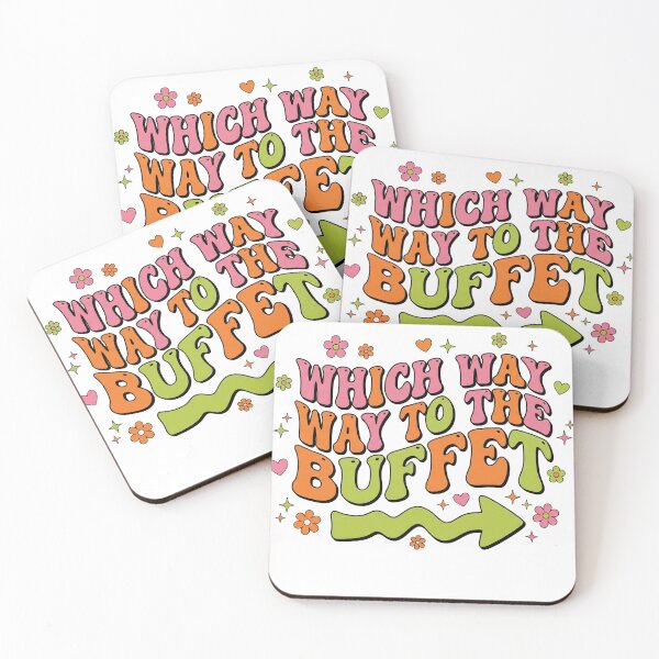 Item preview, Which Way To The Buffet Groovy designed and sold by Soren Graft.