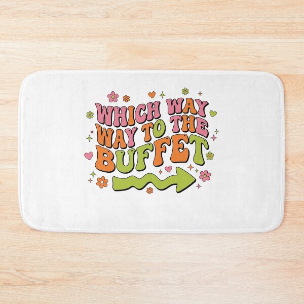 Item preview, ¿Por dónde se va al buffet? designed and sold by Soren Graft.