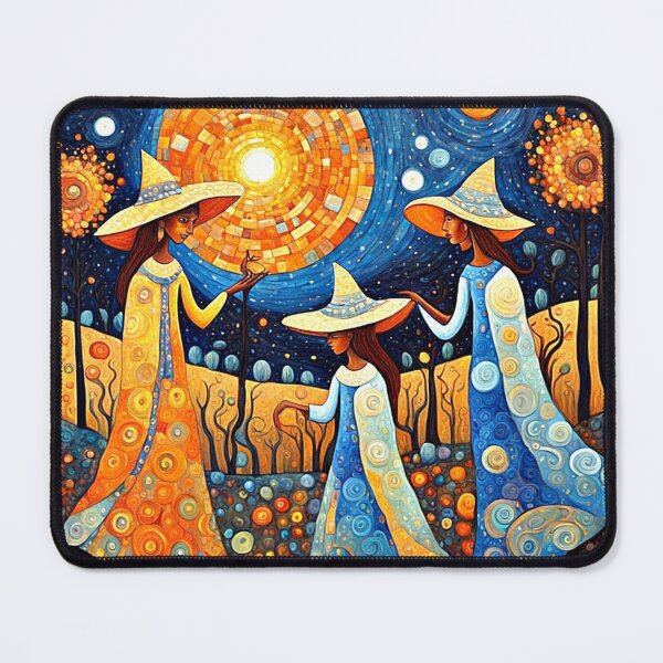Item preview, The Sister Witches gather designed and sold by George Hutton Hunter.