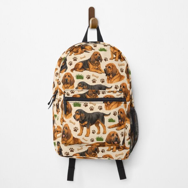 Item preview, Bloodhound Dog Lover Seamless Pattern designed and sold by blankTeeShirt.