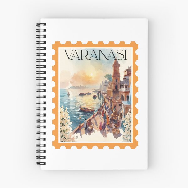 Item preview,  Varanasi Vibes  ver 5– Sacred Streets & Timeless Soul | Spiritual India Merch designed and sold by mndesignworx.