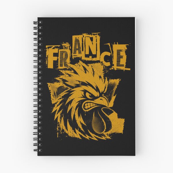 Item preview, France French Rooster Angry Punk Patriotic Coq Gaulois Gold gallic designed and sold by EdGraphy.