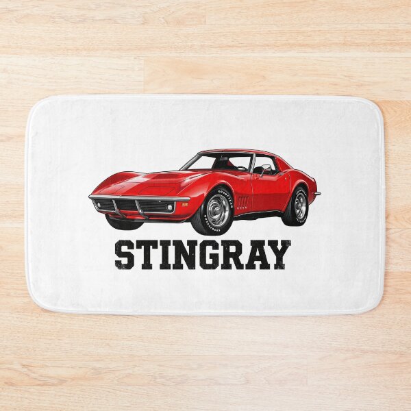 Item preview, C3 Stingray Classic Red Coupe Weathered Block Text designed and sold by Off-Road-Zone.
