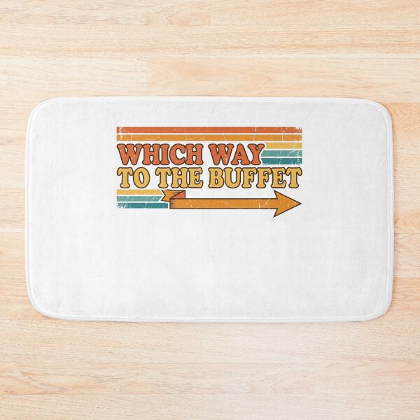 Item preview, ¿Por dónde se va al buffet vintage? designed and sold by Soren Graft.