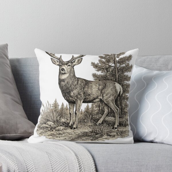 Item preview, Mule Deer Buck designed and sold by KrungiT Design .