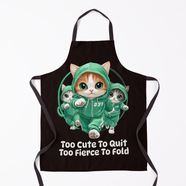Item preview, TOO CUTE TO QUIT | SASSY CRITTERS SERIES — DETERMINED KITTY EDITION designed and sold by WitLounge.