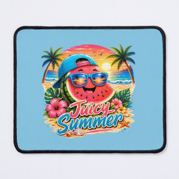 Item preview, Juicy Summer – Cute Watermelon Beach Sunset Vacation T-Shirt designed and sold by Aimetoi.