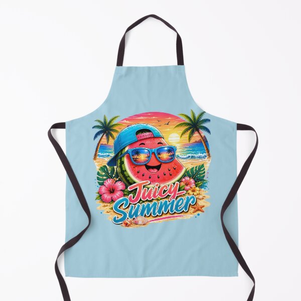 Item preview, Juicy Summer – Cute Watermelon Beach Sunset Vacation T-Shirt designed and sold by Aimetoi.