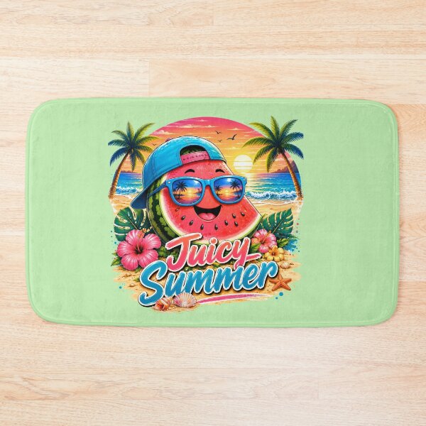 Item preview, Juicy Summer – Cute Watermelon Beach Sunset Vacation T-Shirt designed and sold by Aimetoi.
