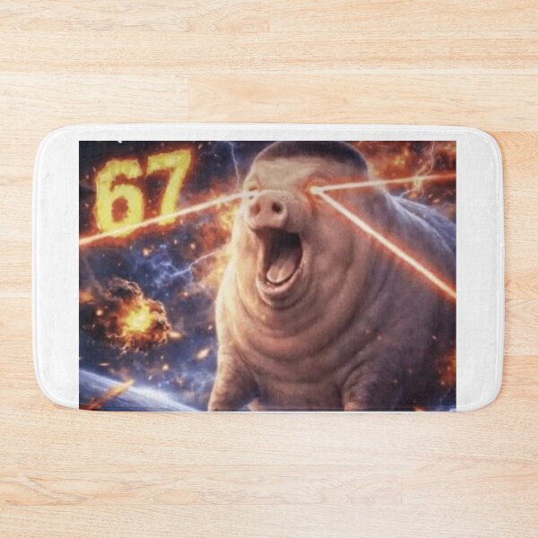 Item preview, 67 john pork meme designed and sold by cloudzer0000.