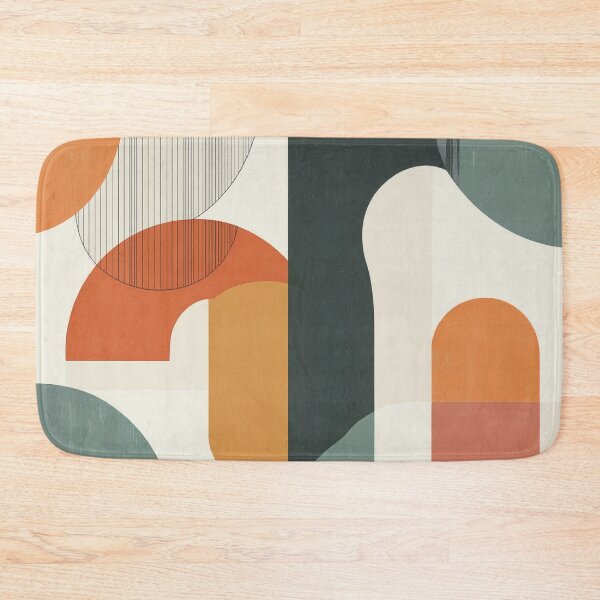 Item preview, Organic Abstract Shapes Wall Art | Minimalist Earthy Geometric Poster | Modern Interior Decor designed and sold by GrinGalore.