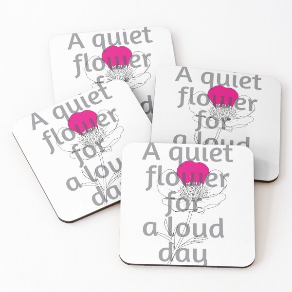 Item preview, A buttercup flower in black and white with strong words  designed and sold by wallartofmio.