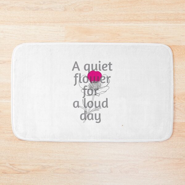 Item preview, A buttercup flower in black and white with strong words  designed and sold by wallartofmio.
