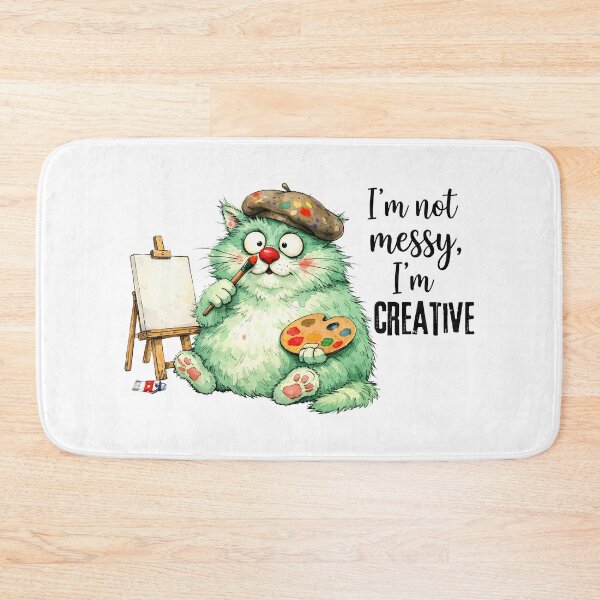 Item preview, Funny cat designed and sold by Blue-Fall.