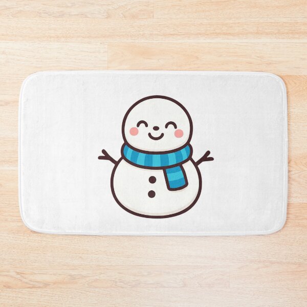 Item preview, Happy Snowman - Winter Holiday Sticker designed and sold by foryouandyours.