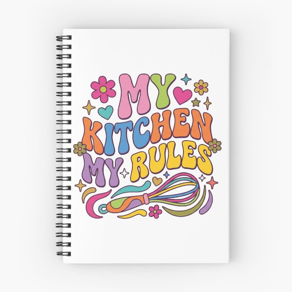 Item preview, My Kitchen My Rules Groovy designed and sold by Soren Graft.