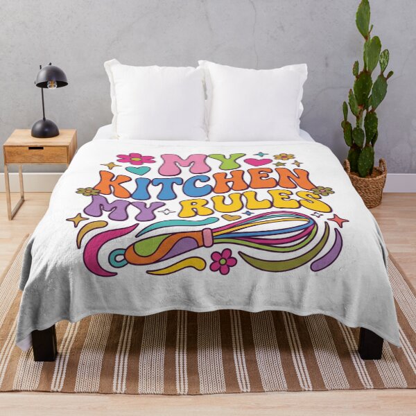 Item preview, My Kitchen My Rules Groovy designed and sold by Soren Graft.