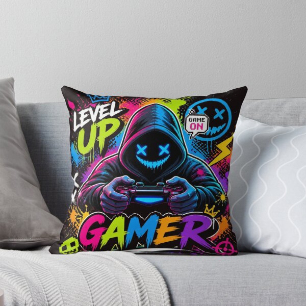 Item preview, Level Up Gamer Graffiti Mascot designed and sold by AgnesB77.