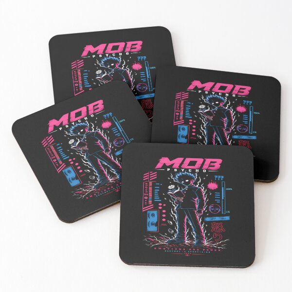 Artikelvorschau, Psycho 100 – Shigeo Kageyama – Neon Psychic Power – Emotionen sind Macht – Kontrolle ist alles (Design) entworfen und verkauft von Trinidesigns123.