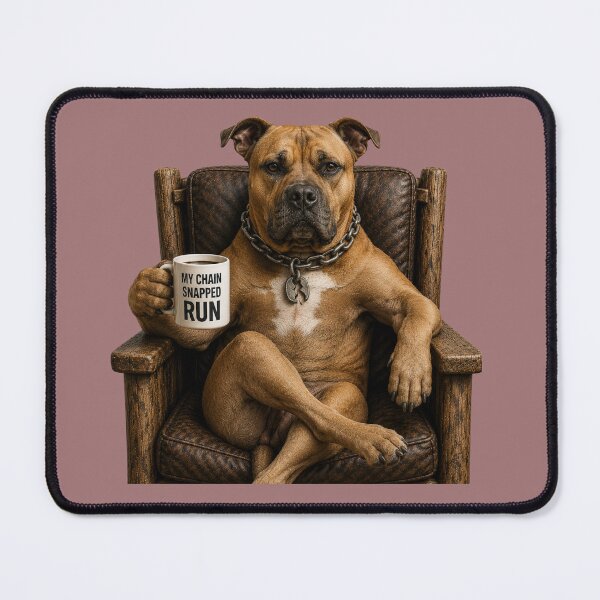 Item preview, My Chain Snapped Run | Funny Pitbull Coffee Mug Dog Humor designed and sold by HippyRikky.