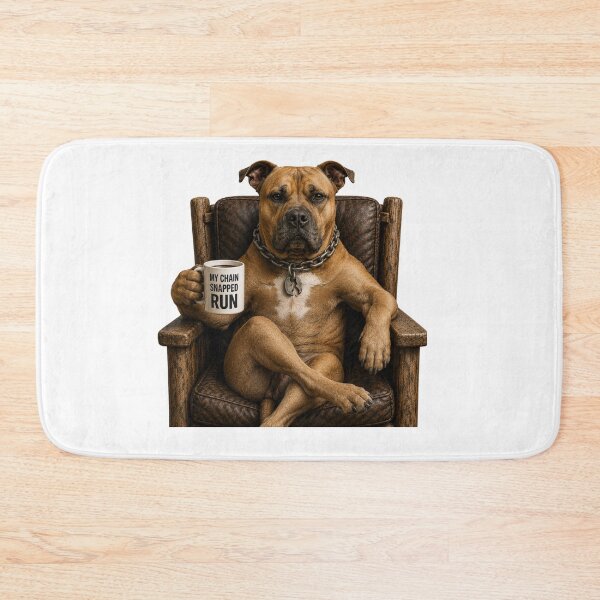 Item preview, My Chain Snapped Run | Funny Pitbull Coffee Mug Dog Humor designed and sold by HippyRikky.