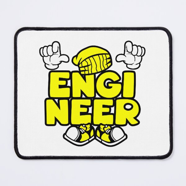 Item preview, Engineer - WORK Cartoon Character Bold Retro designed and sold by NFTWords.