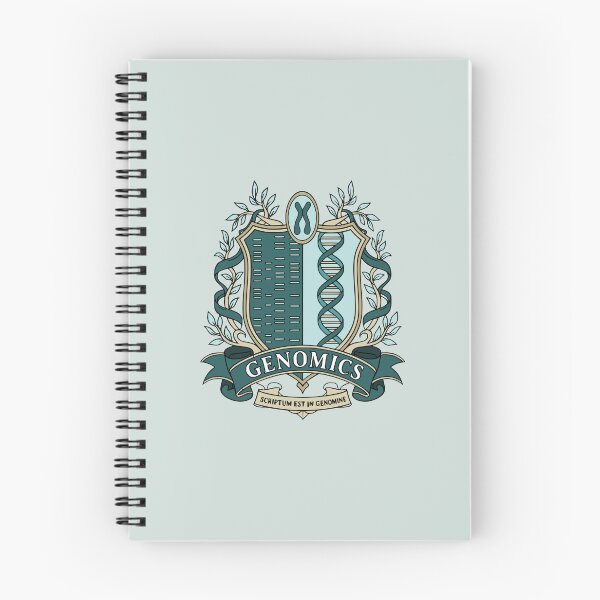 Item preview, Genomics Crest - Science Coat of Arms designed and sold by MicroMarket.