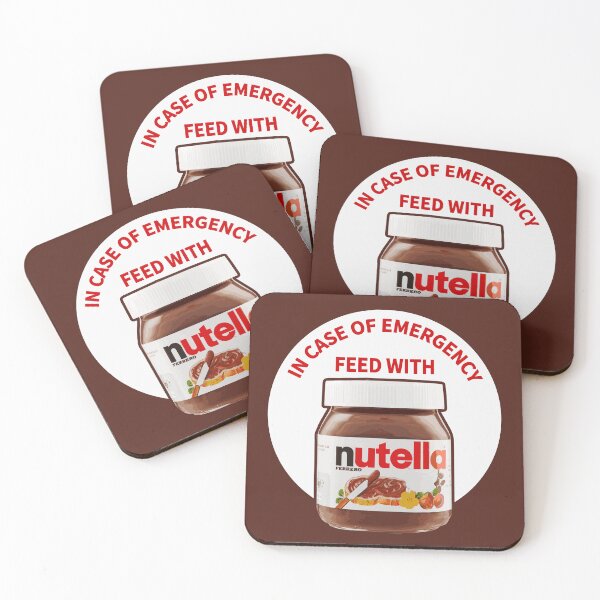 Item preview, In Case Of Emergency Feed With Nutella designed and sold by ProjecTees.