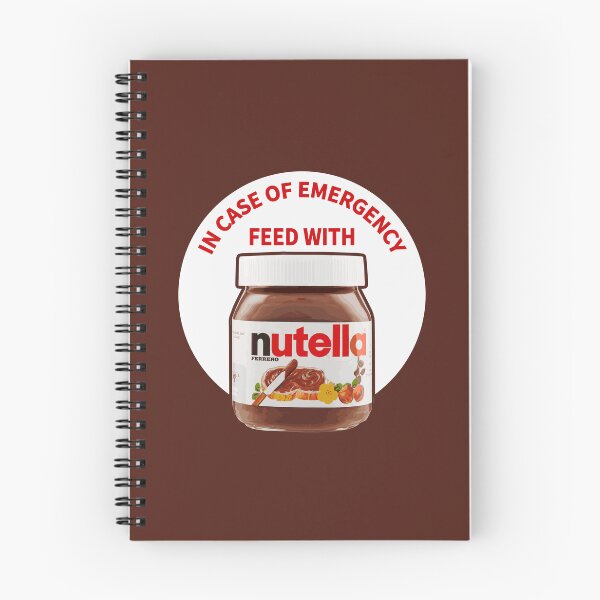 Item preview, In Case Of Emergency Feed With Nutella designed and sold by ProjecTees.