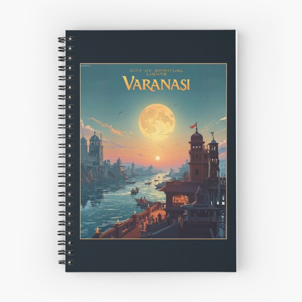 Item preview, Varanasi Vibes  ver 6– Sacred Streets & Timeless Soul | Spiritual India Merch designed and sold by mndesignworx.