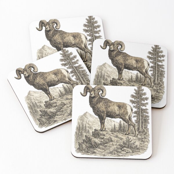 Item preview, Área silvestre de borregos cimarrones y designed and sold by KrungiT Design .