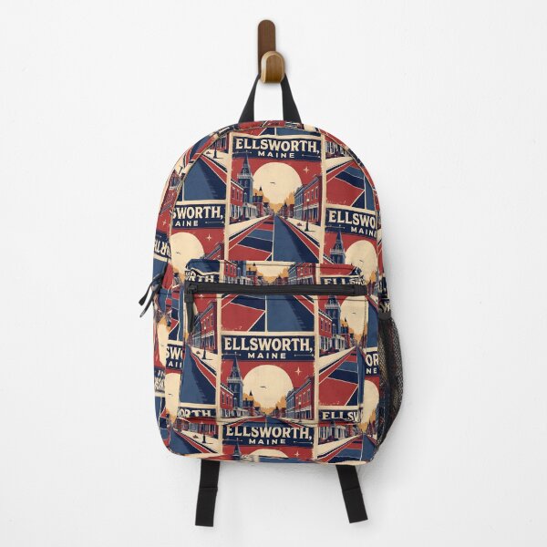 Item preview, Ellsworth Maine 1950s USA Vintage Travel Tourism designed and sold by TravelersGems.