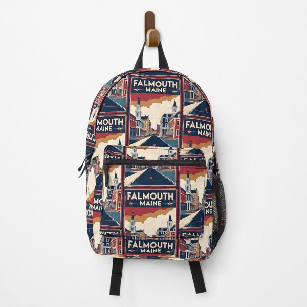 Item preview, Falmouth Maine 1950s USA Vintage Travel Tourism designed and sold by TravelersGems.
