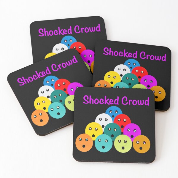 Item preview, Colorful Shocked Faces designed and sold by Elaine M Hayward .
