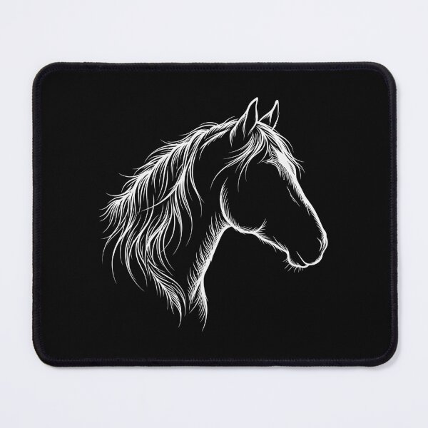 Item preview, Horse Silhouette Graphic Art Design for Horse Lovers designed and sold by Drayfits.
