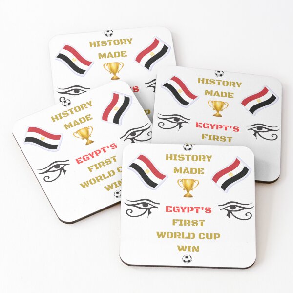 Item preview, History Made Egypt First World Cup Win Football Pharaohs designed and sold by MyArtDream.