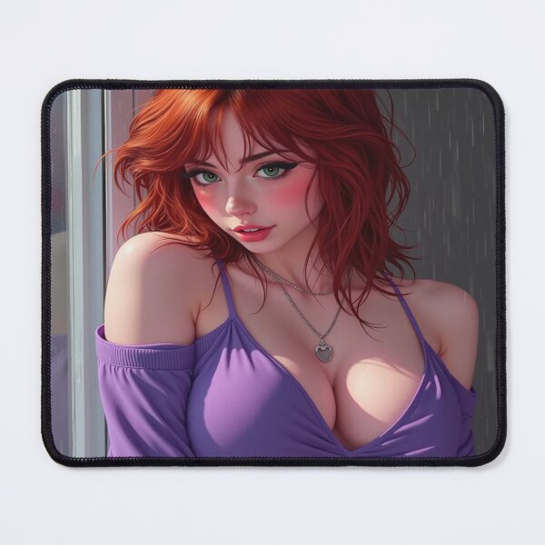 Item preview, Anya in the Rain | Pretty Girl Portrait designed and sold by KasaHunterHarem.