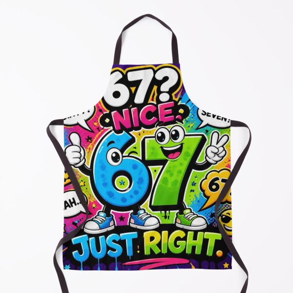 Item preview, Funny 67 Just Right Neon Graffiti designed and sold by AgnesB77.
