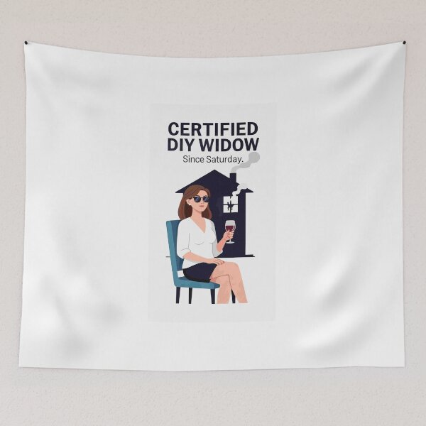 Item preview, CERTIFIED DIY WIDOW designed and sold by Petringo.