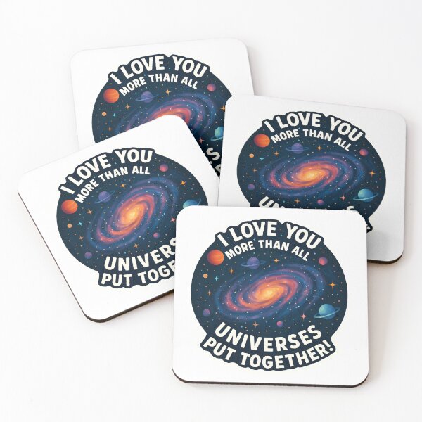 Item preview, I Love You More Than All Universes Put Together!  designed and sold by Craftonmegan.