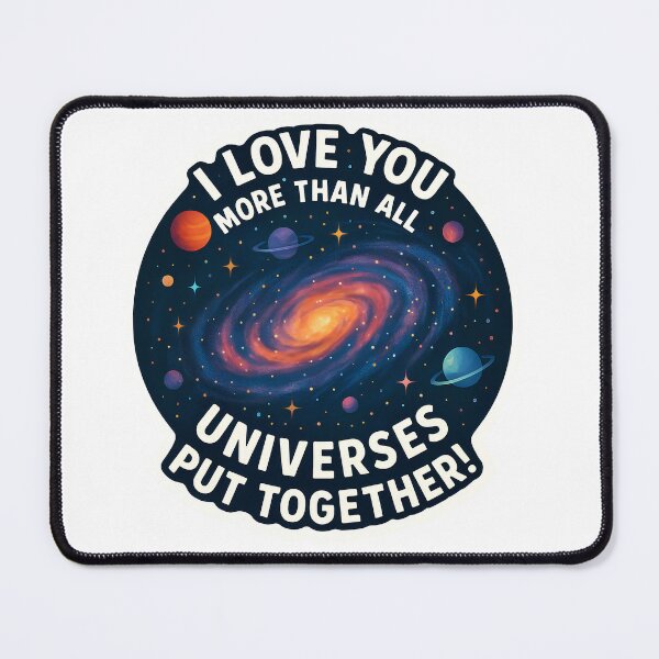 Item preview, I Love You More Than All Universes Put Together! designed and sold by Craftonmegan.