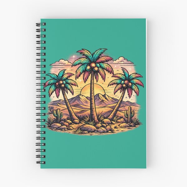Item preview, Vaporwave Desert Oasis Sunset designed and sold by Klein-Karoo.